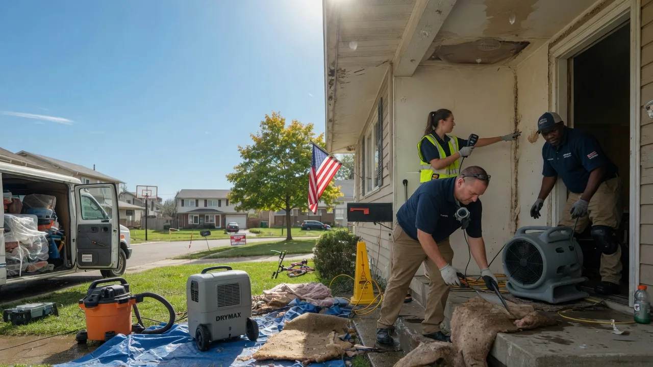 Water Damage Restoration in Brookville, IN near me